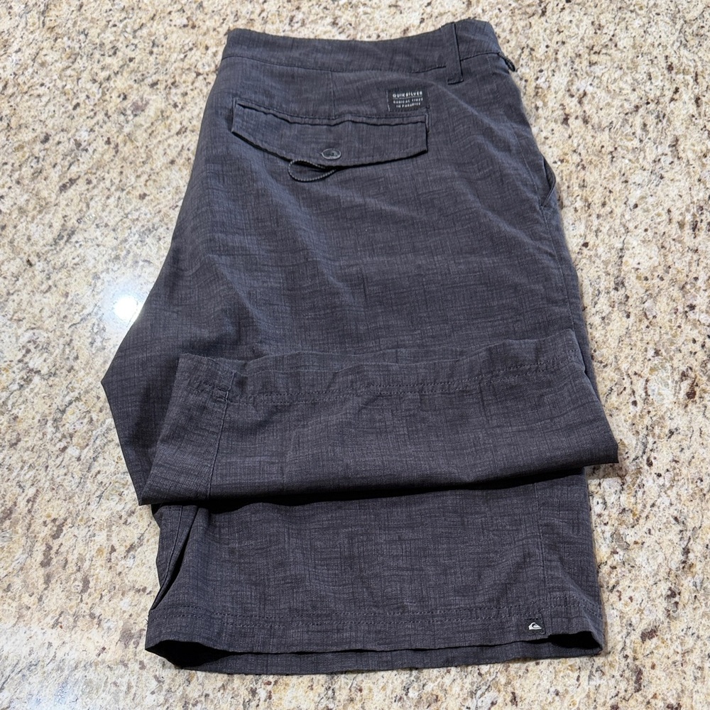Quiksilver Men's Athletic Shorts - Dark Gray
